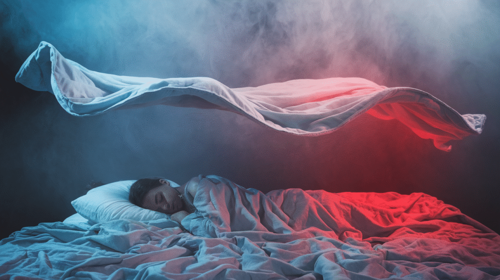 Rêve de couverture avec symbolique de protection et vulnérabilité