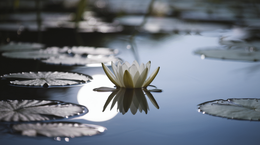 Lys blanc symbolique dans un dictionnaire des rêves