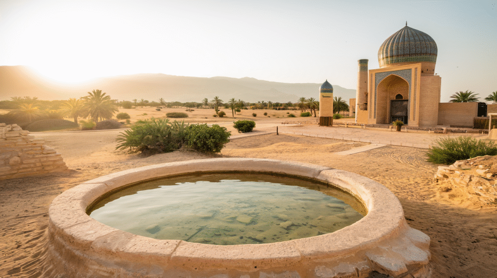 Puits traditionnel symbolisant les rêves en Islam